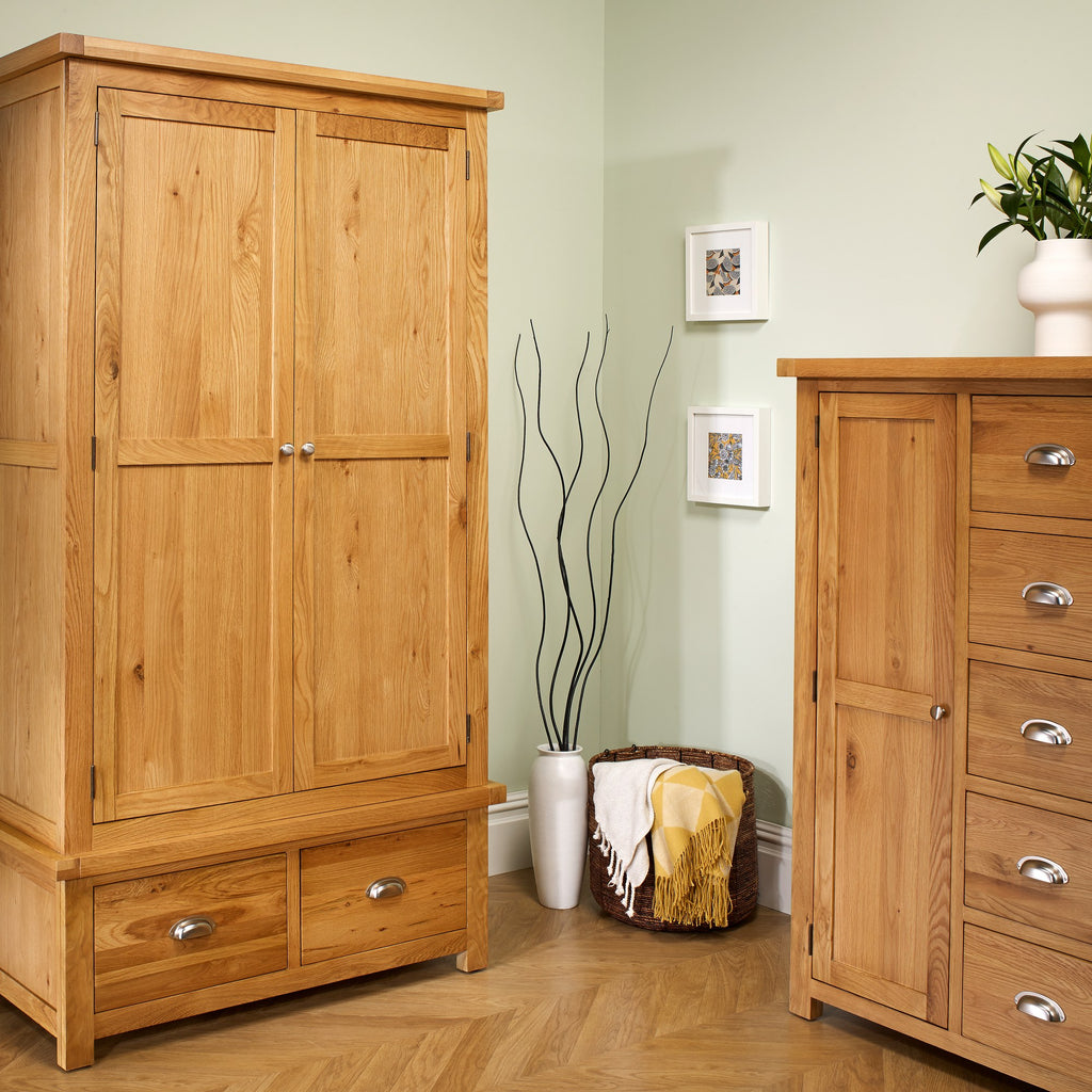 Woburn 2 Door 2 Drawer Wardrobe