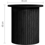 Axel Fluted Side Table