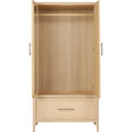 Casera 2 Door 1 Drawer Wardrobe