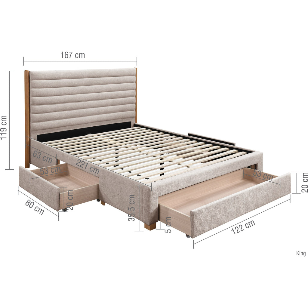 Arabella King Bed