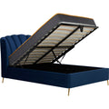 Lottie King Ottoman Bed