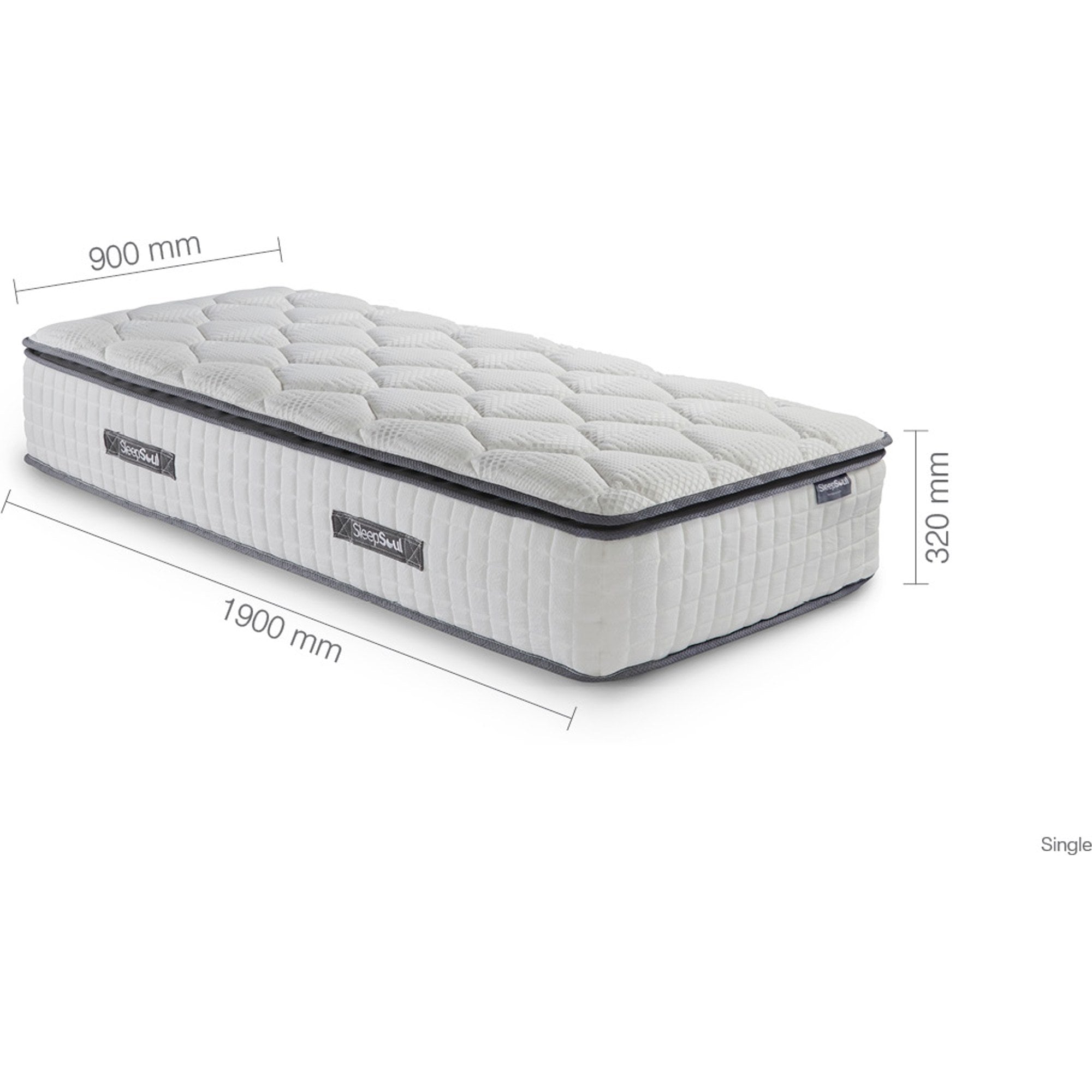 SleepSoul Bliss Single Mattress