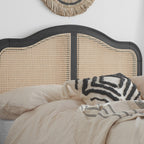 Leonie Double Rattan Bed