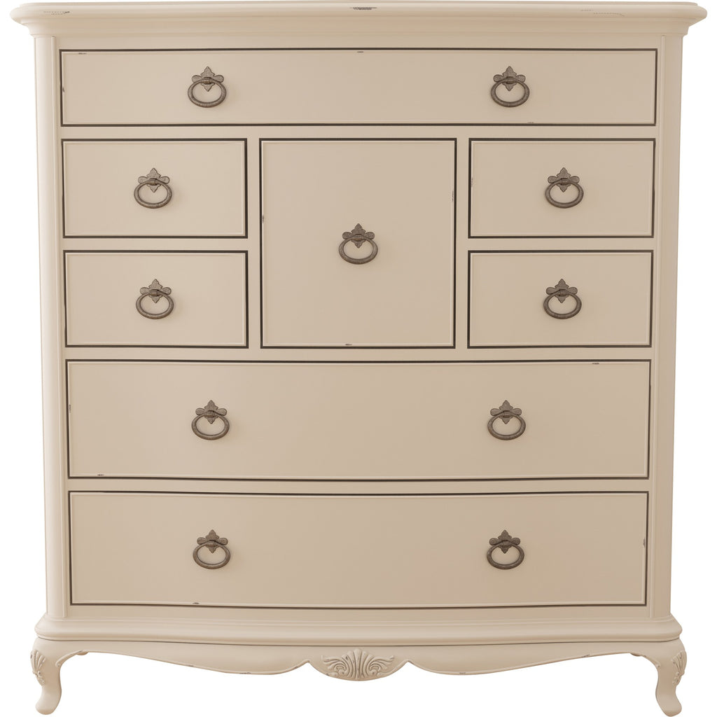 Ivory 8 Drawer Chest