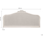 Etienne Rattan Double Headboard