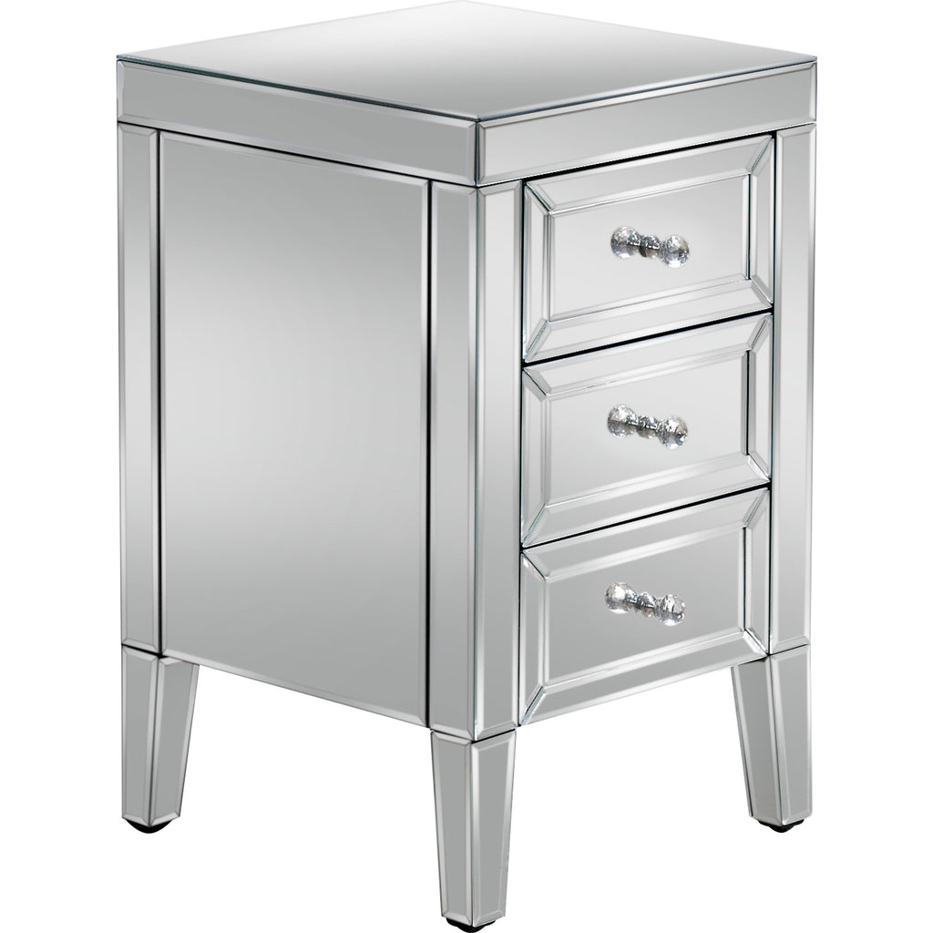 Valencia 3 Drawer Bedside