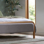 Liana Double Bed Oak