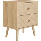 Herringford 2 Drawer Bedside