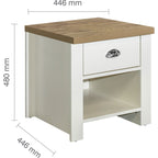 Highgate 1 Drawer Lamp Table