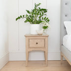 Toulon 1 Drawer Bedside