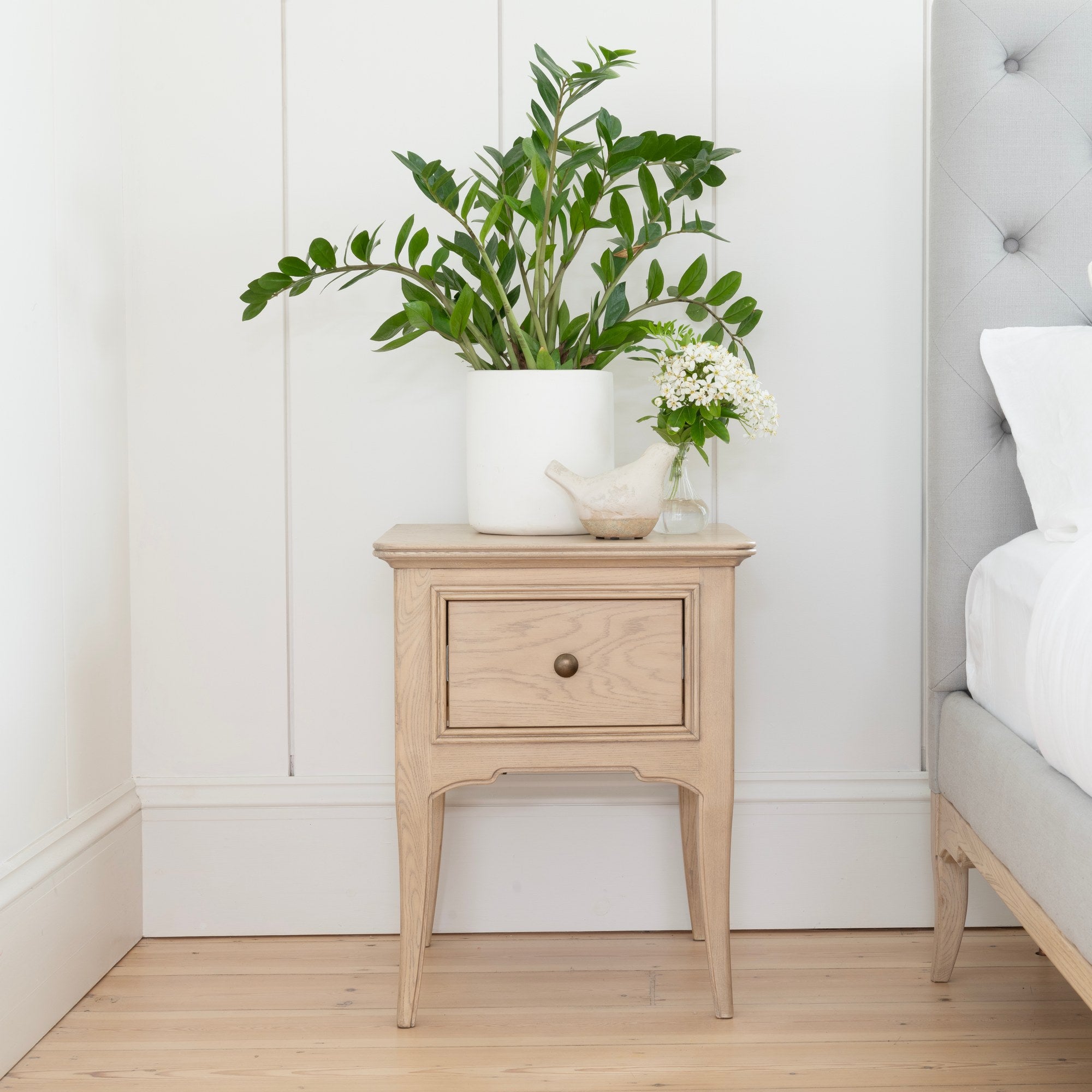 Toulon 1 Drawer Bedside