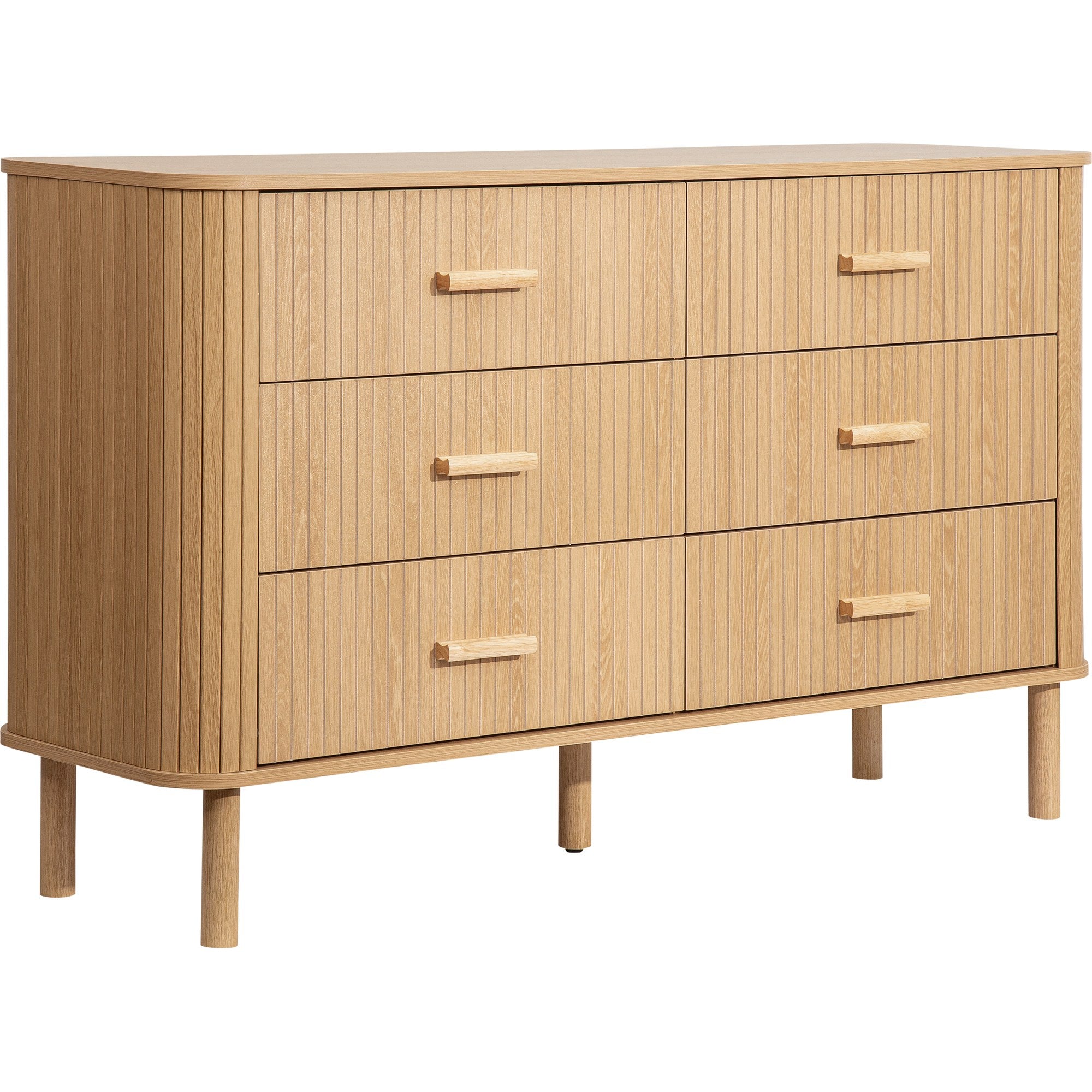 Axel 6 Drawer Fluted Chest