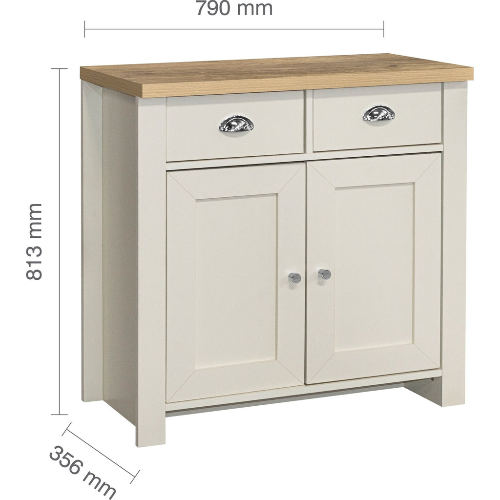 Highgate 2 Door 2 Drawer Sideboard