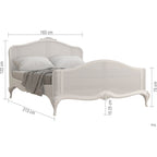 Etienne Rattan King Bed