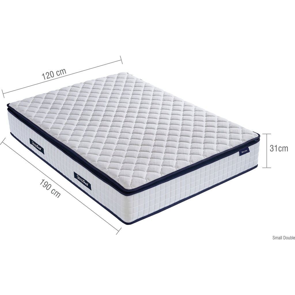 SleepSoul Bliss 1500 Small Double Mattress