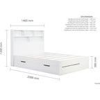 Alfie Double Storage Bed
