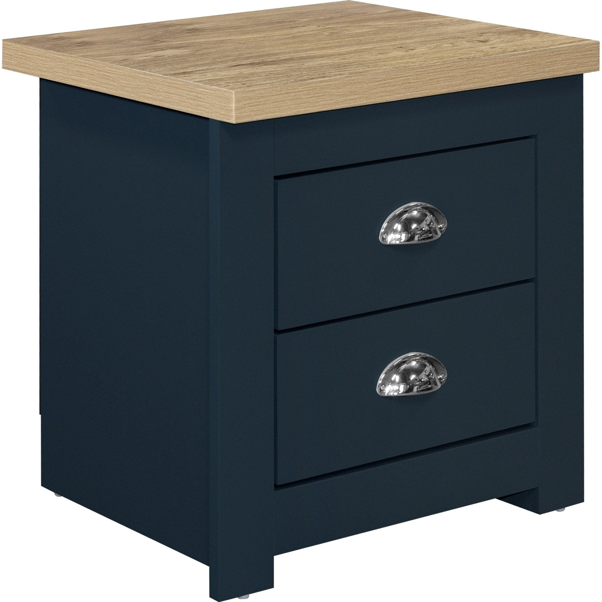 Highgate 2 Drawer Bedside
