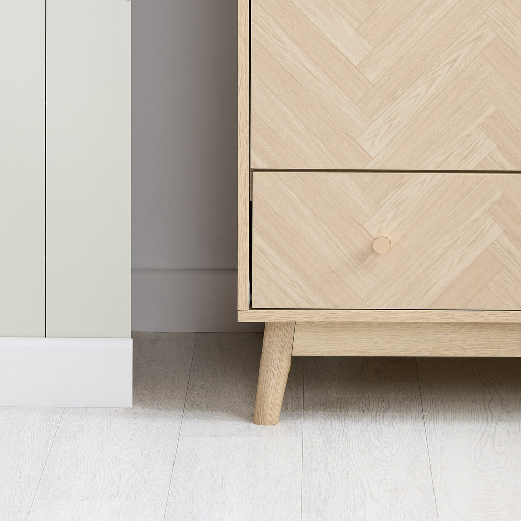 Herringford 2 Door 1 Drawer Wardrobe