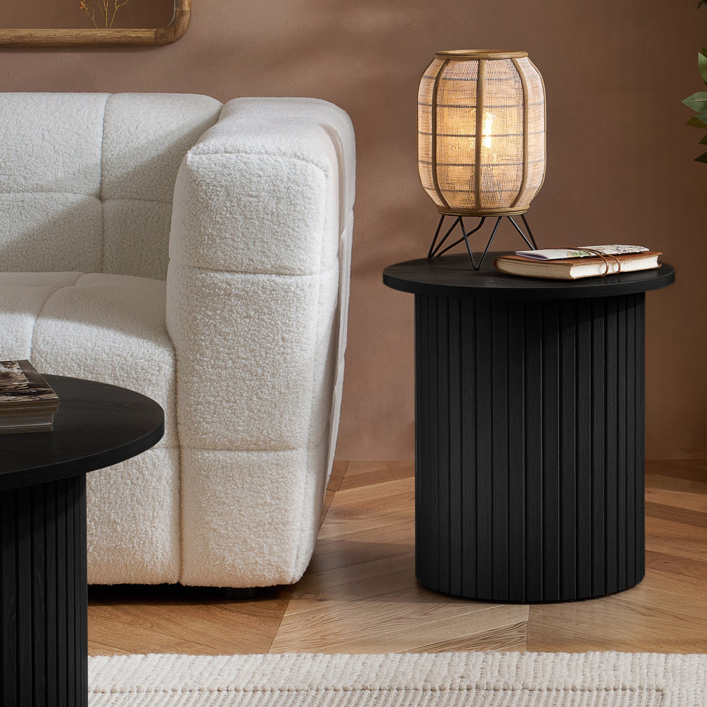 Axel Fluted Side Table