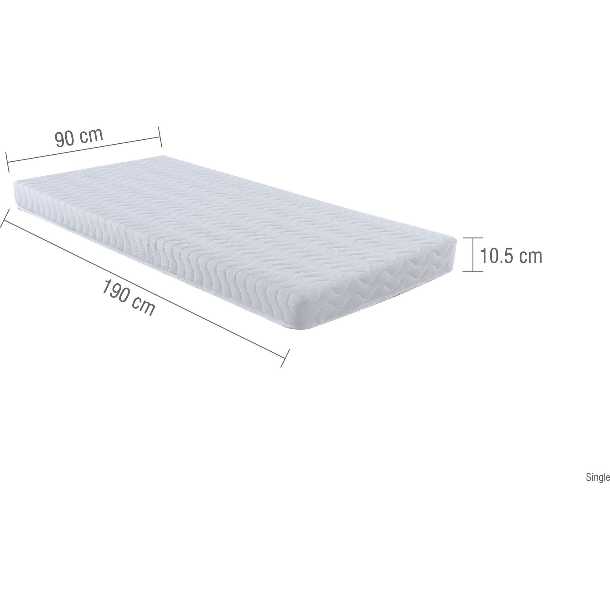 SleepSoul Nimbus Single Foam Mattress