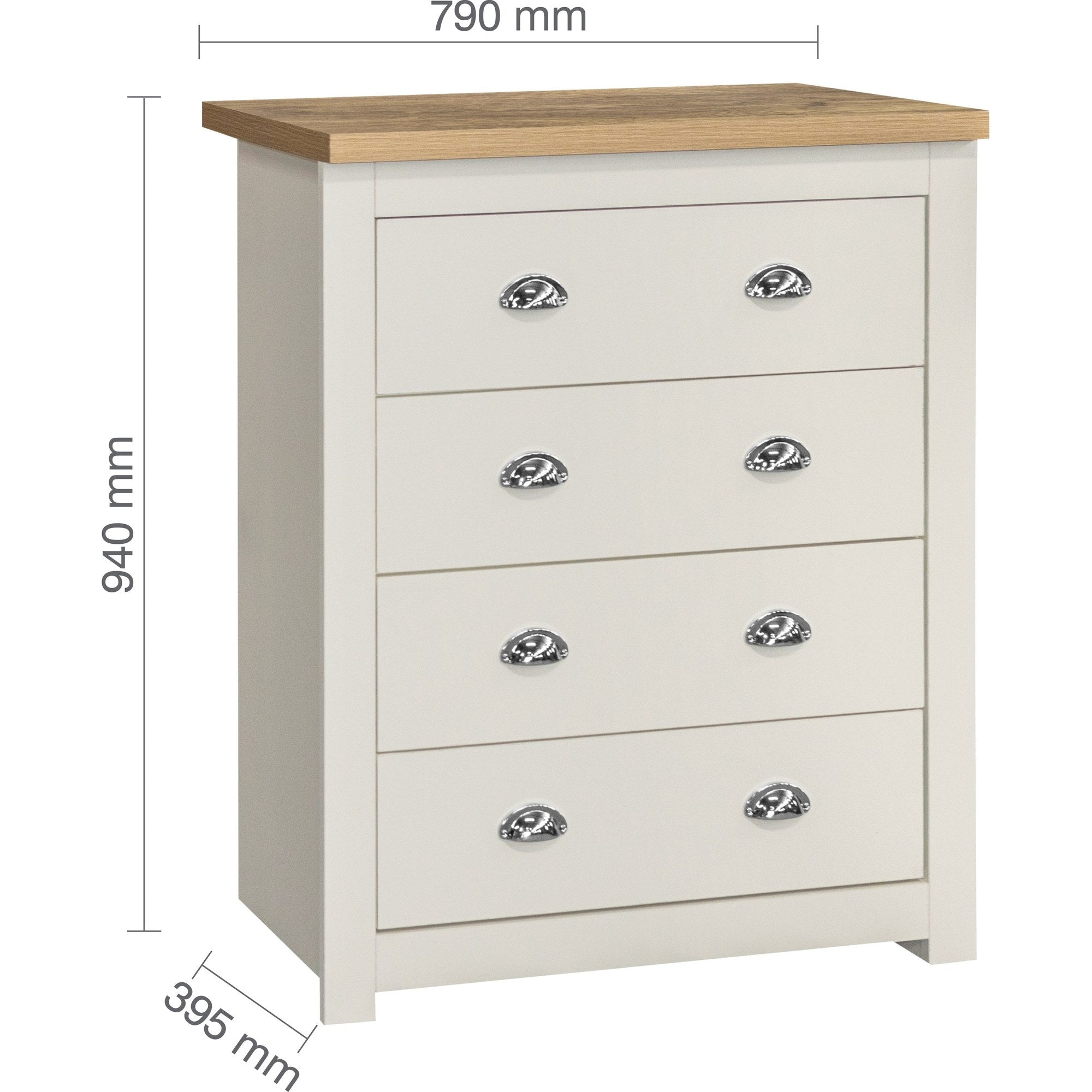 Highgate 4 Drawer Chest
