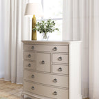 Ivory 8 Drawer Chest