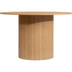 Axel Round Fluted Dining Table