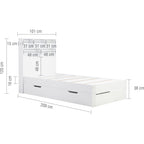 Alfie Single Storage Bed