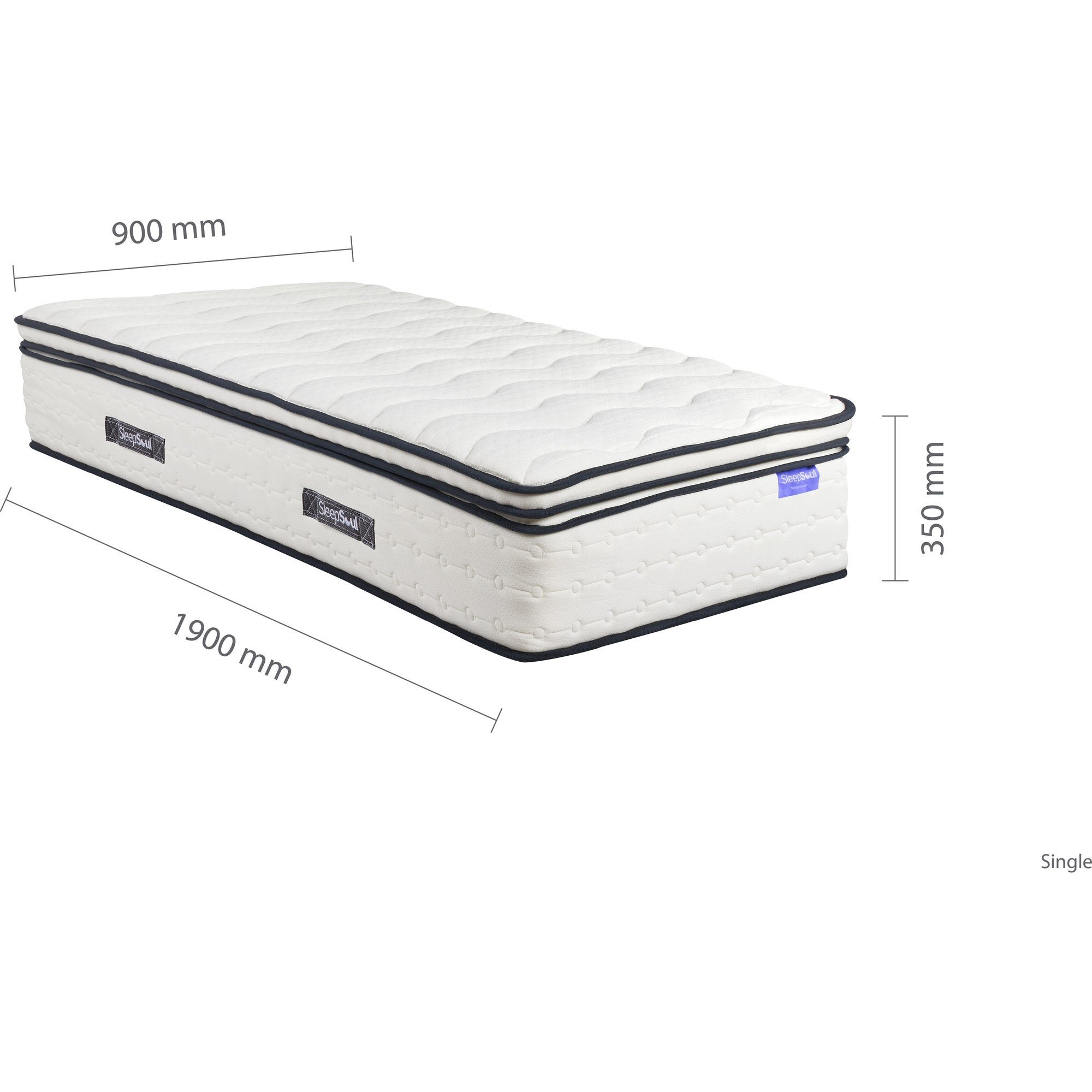 SleepSoul Space Single Mattress
