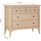 Toulon 6 Drawer Chest