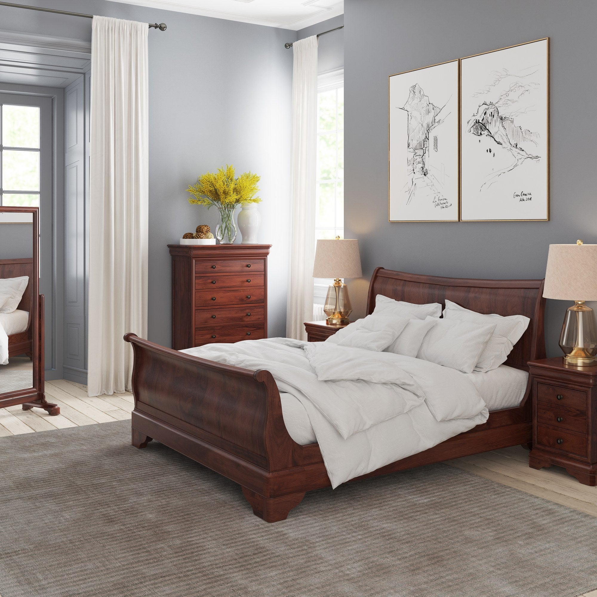 Antoinette Double Bed