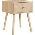 Herringford 1 Drawer Bedside