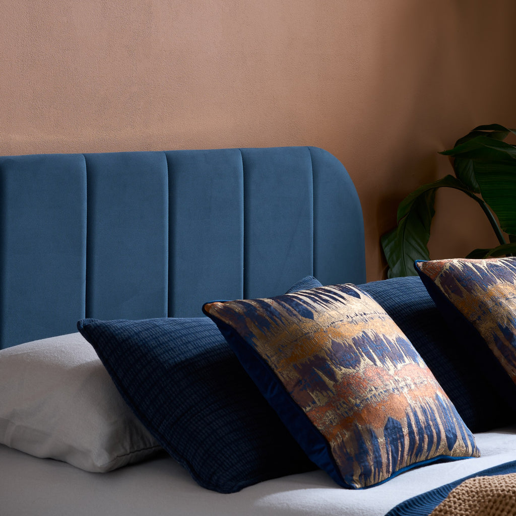 Rowan King Bed Blue