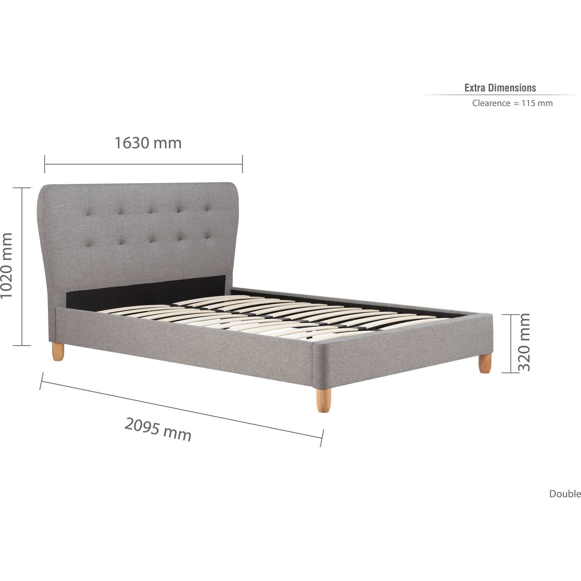 Stockholm Double Bed