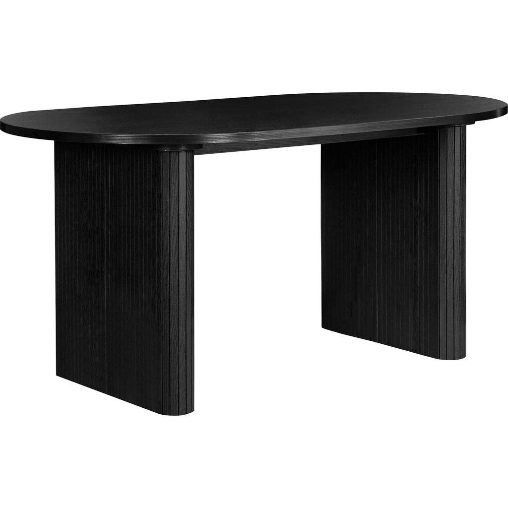 Axel Oval Fluted Dining Table