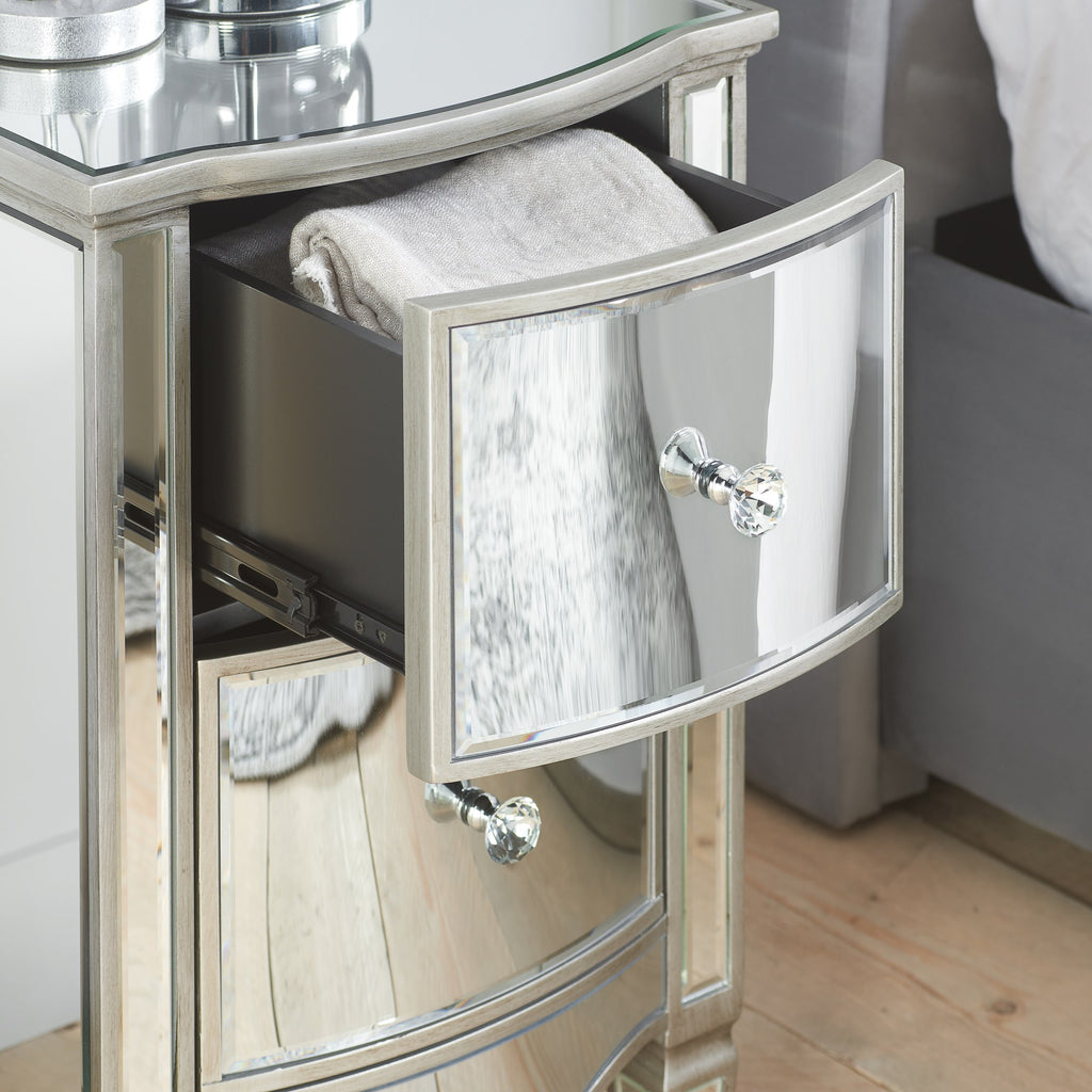 Elysee 2 Drawer Bedside