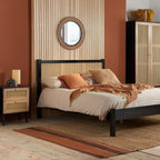 Croxley 2 Drawer Rattan Bedside