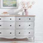 Amelie 6 Drawer Wide Chest