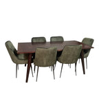 Vintage Mango Wood Dining Table, 180cm