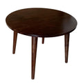 Vintage Mango Wood Round Dining Table, 100cm