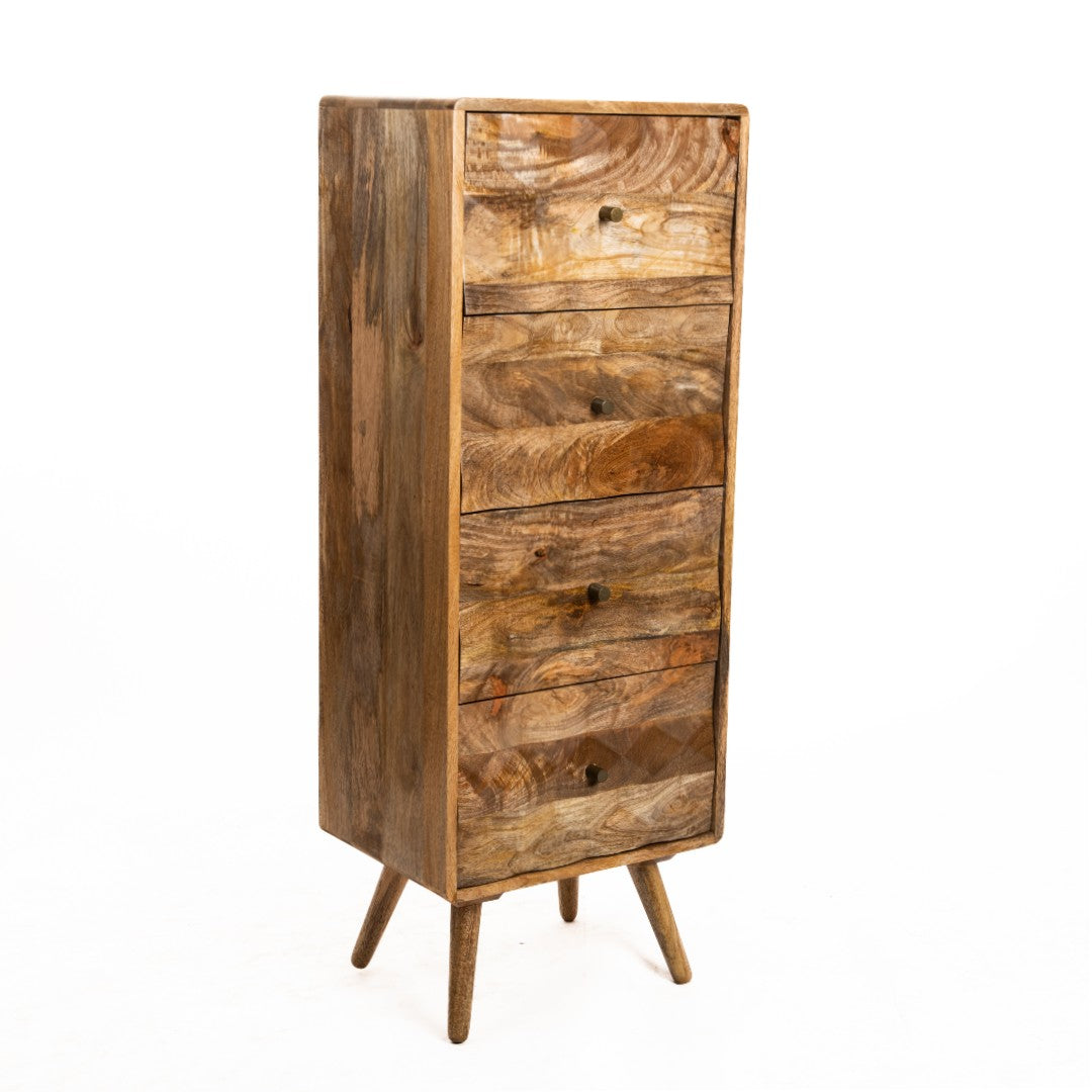 Geo Mango 45cm Tall Chest
