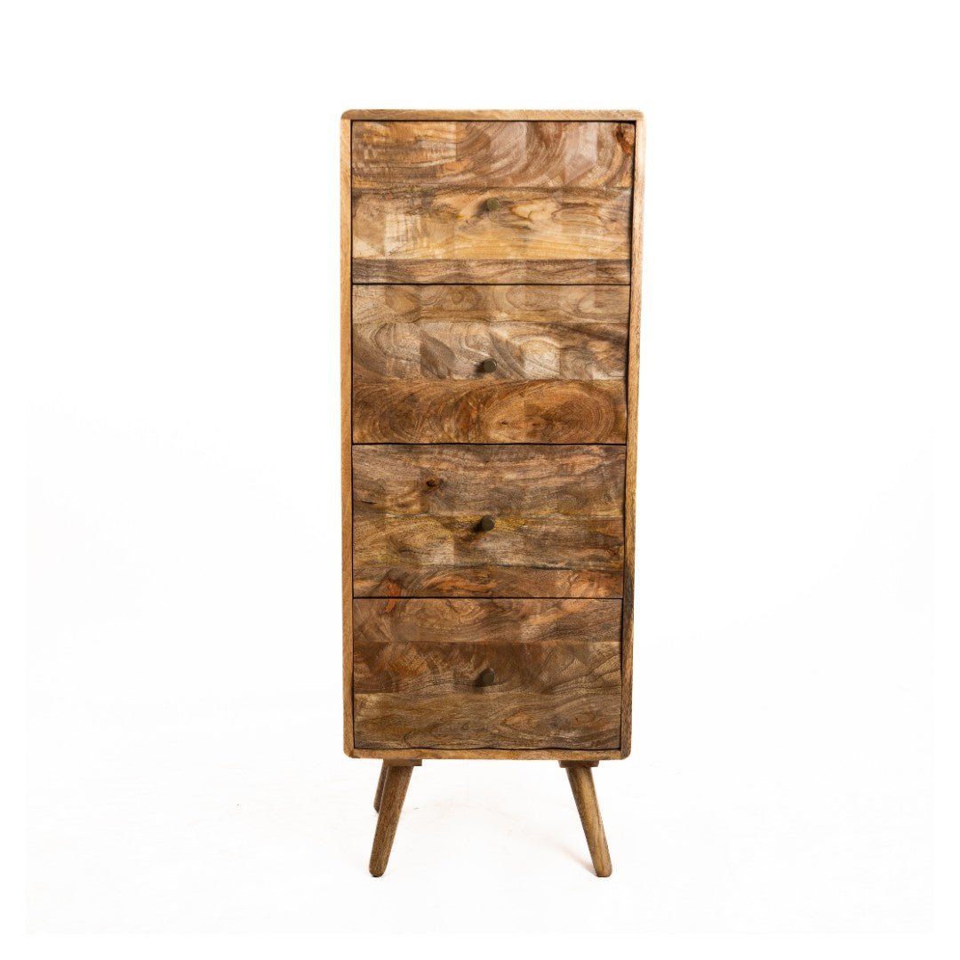 Geo Mango 45cm Tall Chest