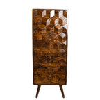Geo Mango 45cm Tall Chest