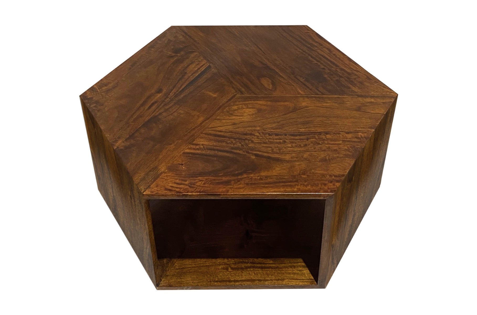 Geo Mango Hexagon Coffee Table