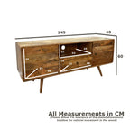 Geo Mango 145cm Media Unit