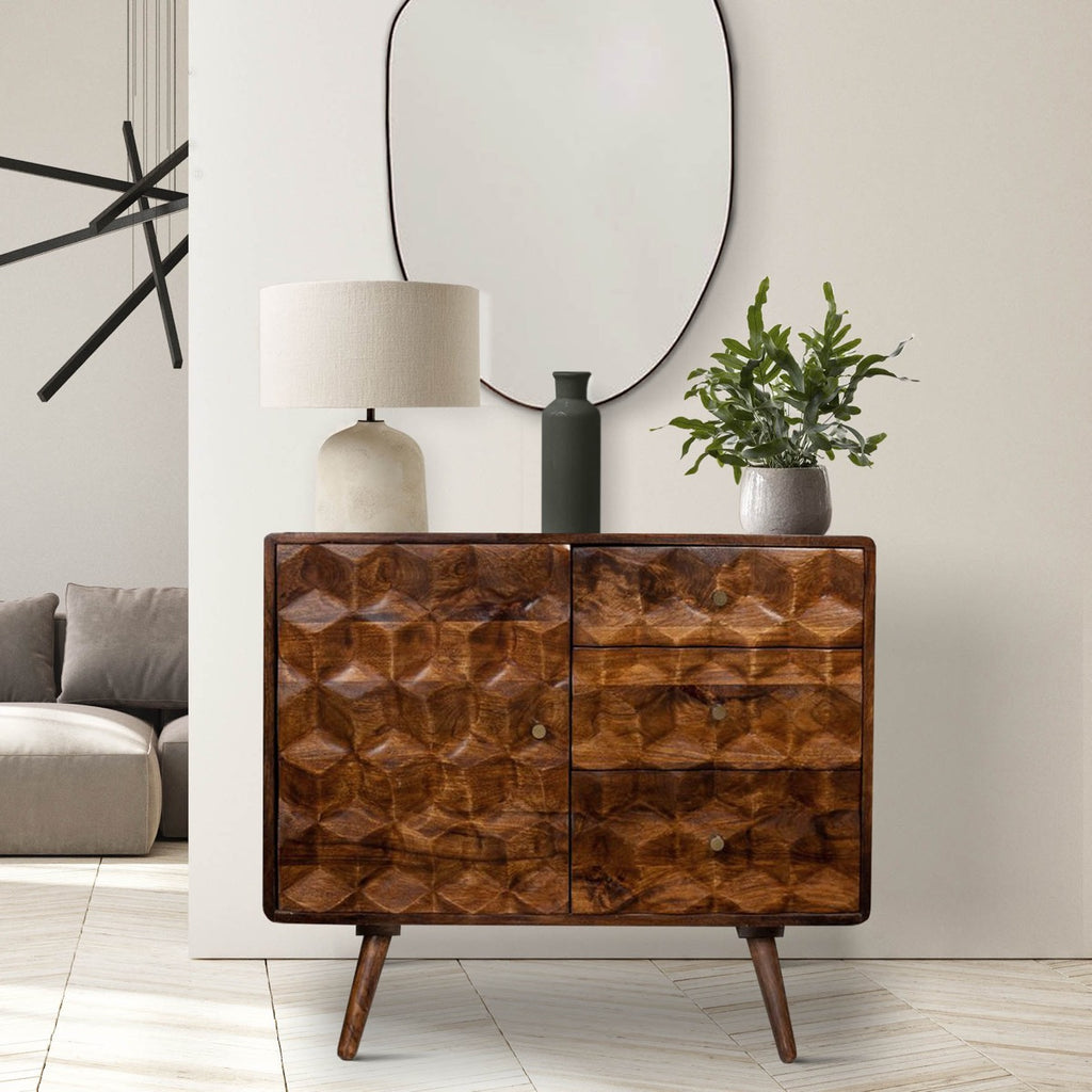 Geo Mango 85cm Sideboard