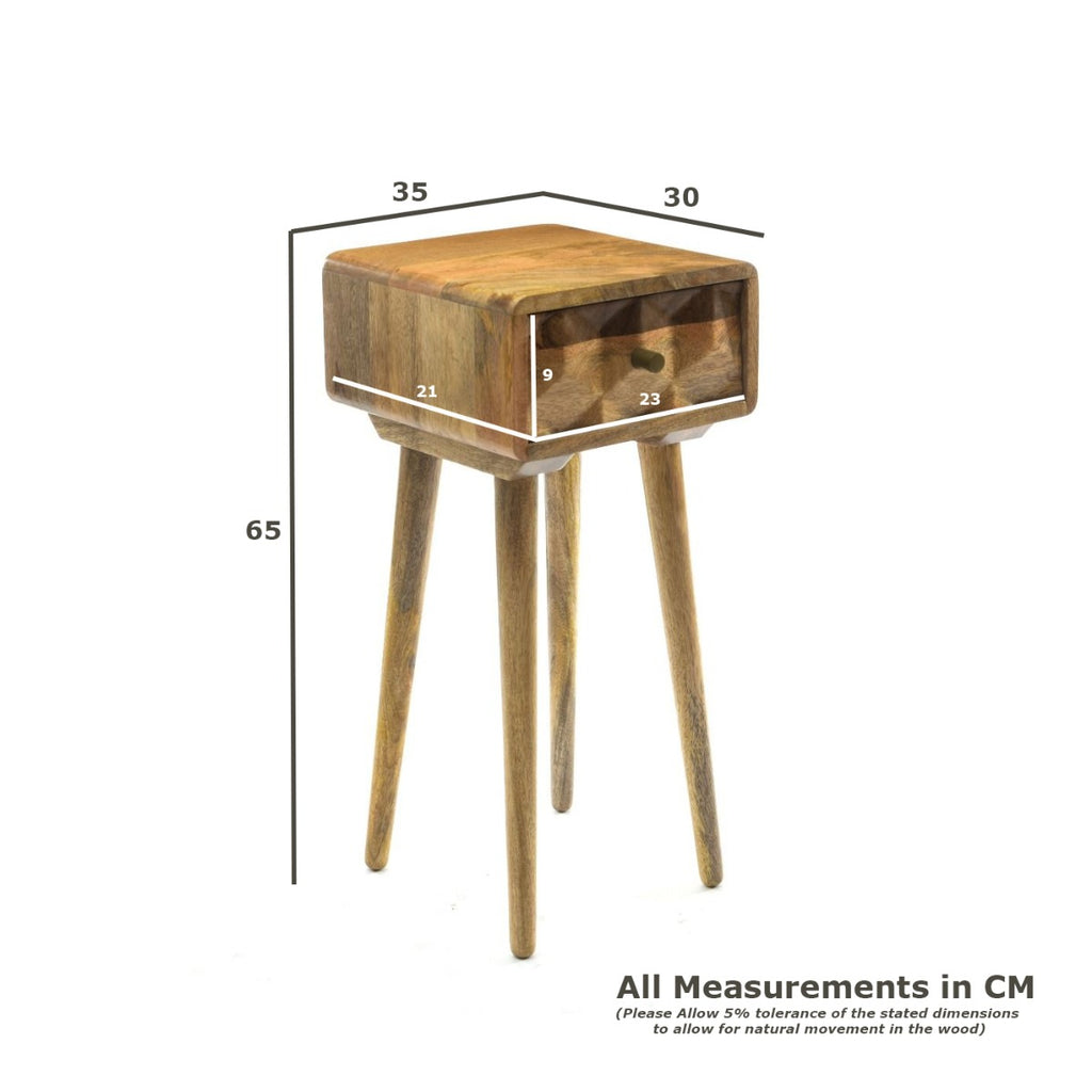 Geo Mango Lamp Table