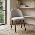 Zena Cream Boucle Dining Chair