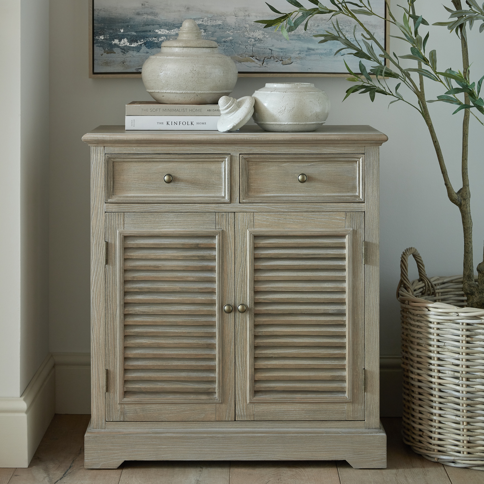 Delphine Collection 2-Door 2-Drawer Chest