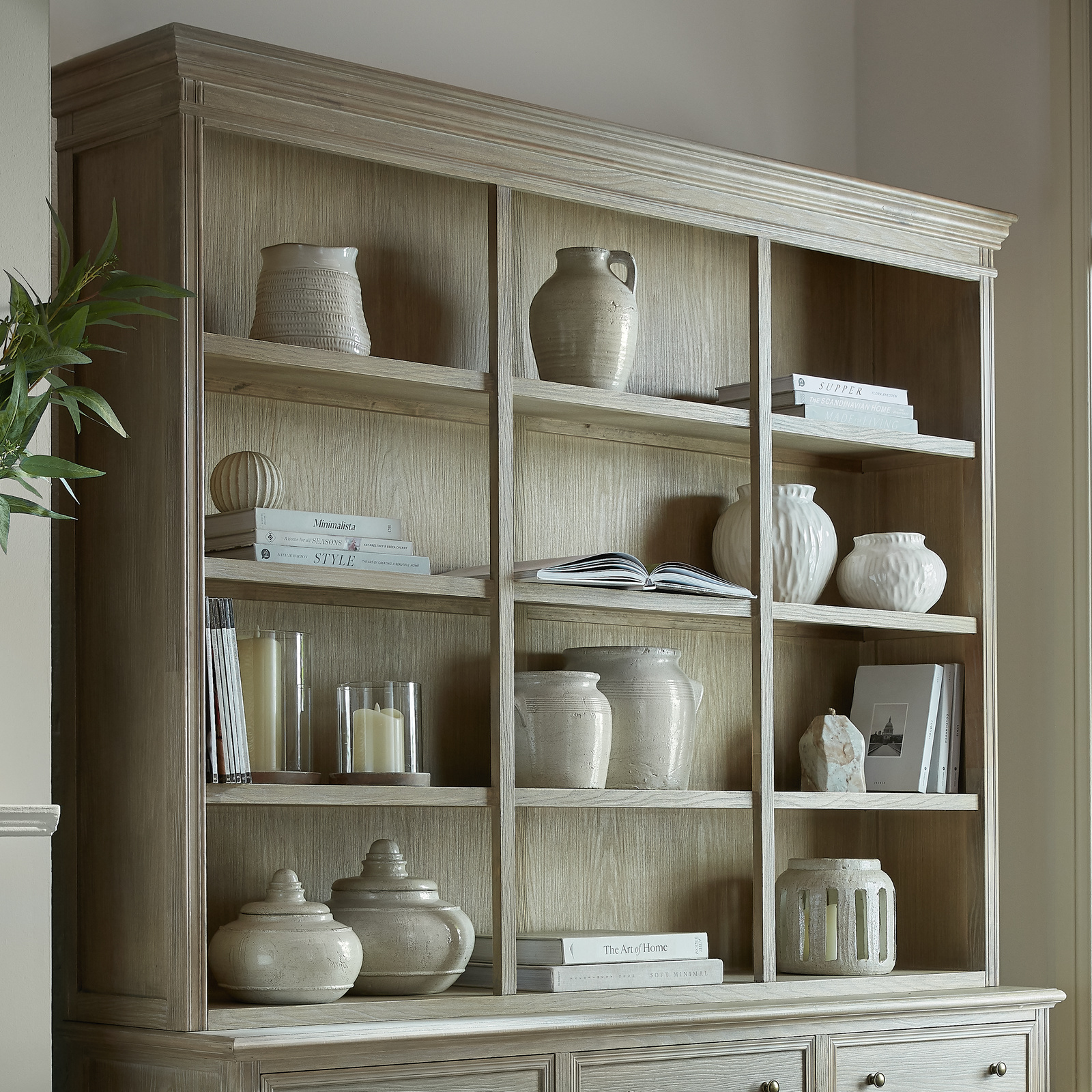 Delphine Collection 3-Shelf Large Dresser Top